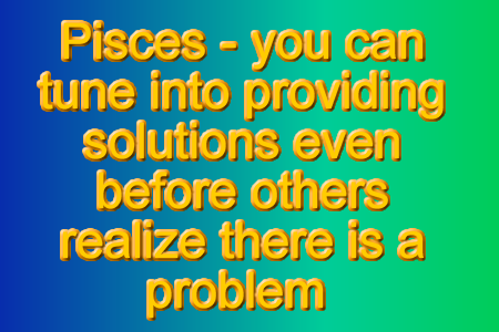 Pisces can have a finely tuned sense of connection with others