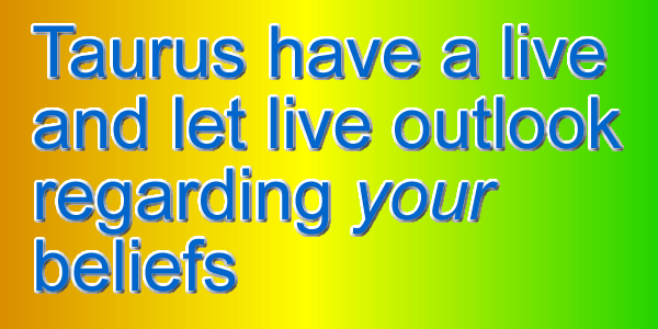 Taurus can be&nbsp;generous