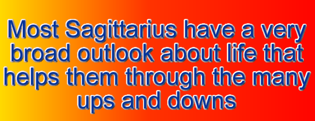 Sagittarius enjoy people from all walks of life