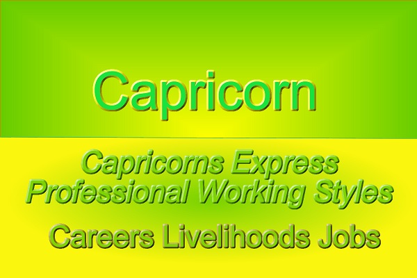 Capricorns can Express Efficient Professional&nbsp;Styles