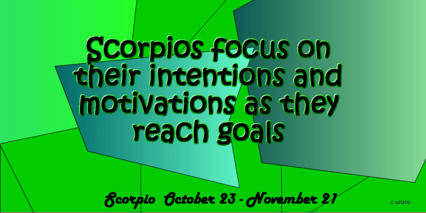 Scorpio’s positive traits allow&nbsp;Confidence