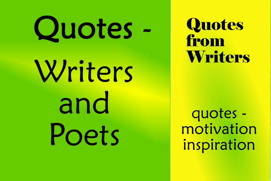 Writers What are they Thinking