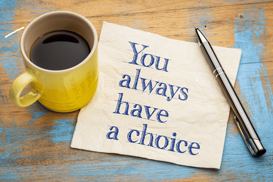 Judging or Not is a Choice